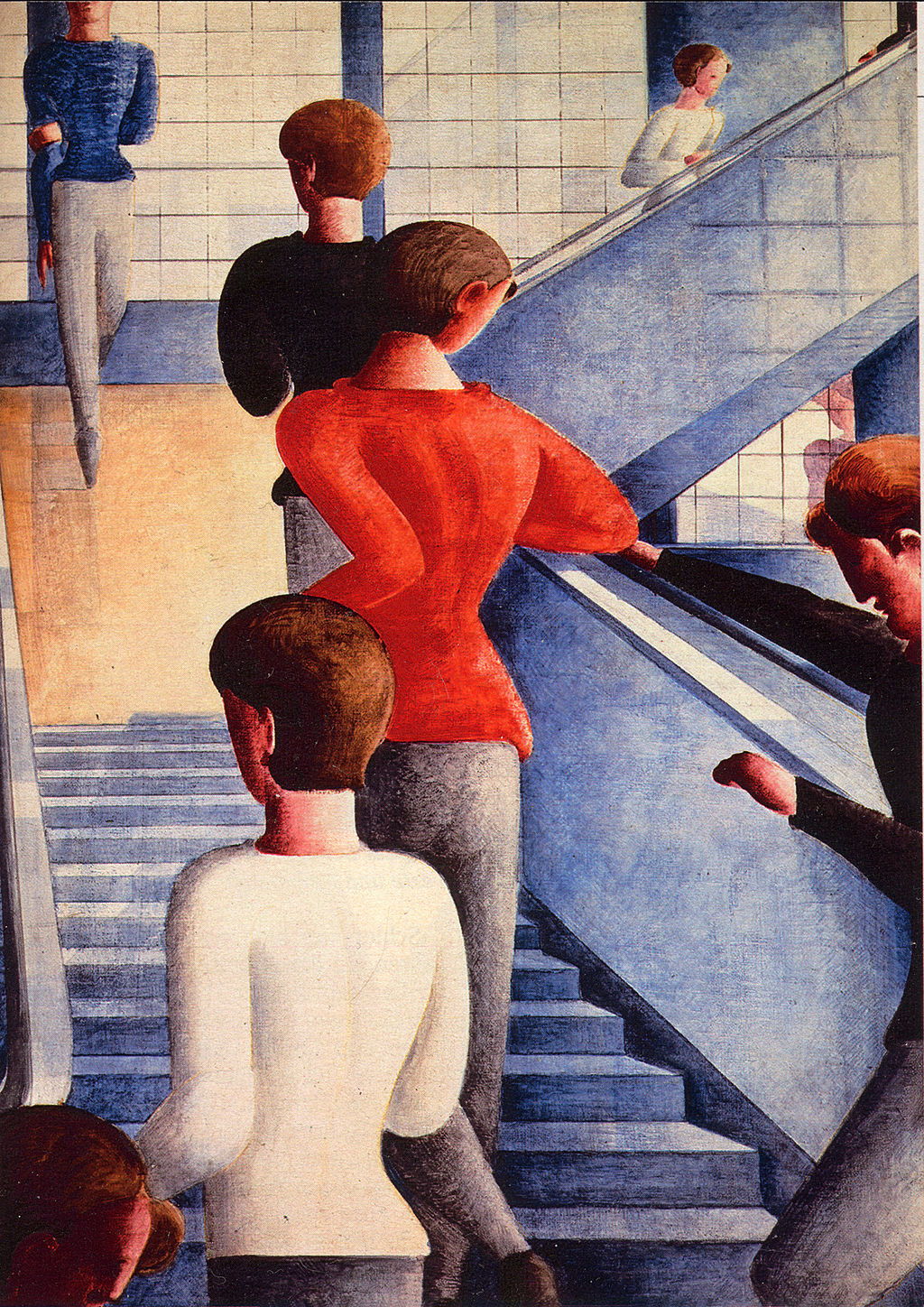 Bauhaustreppe, by Oskar Schlemmer