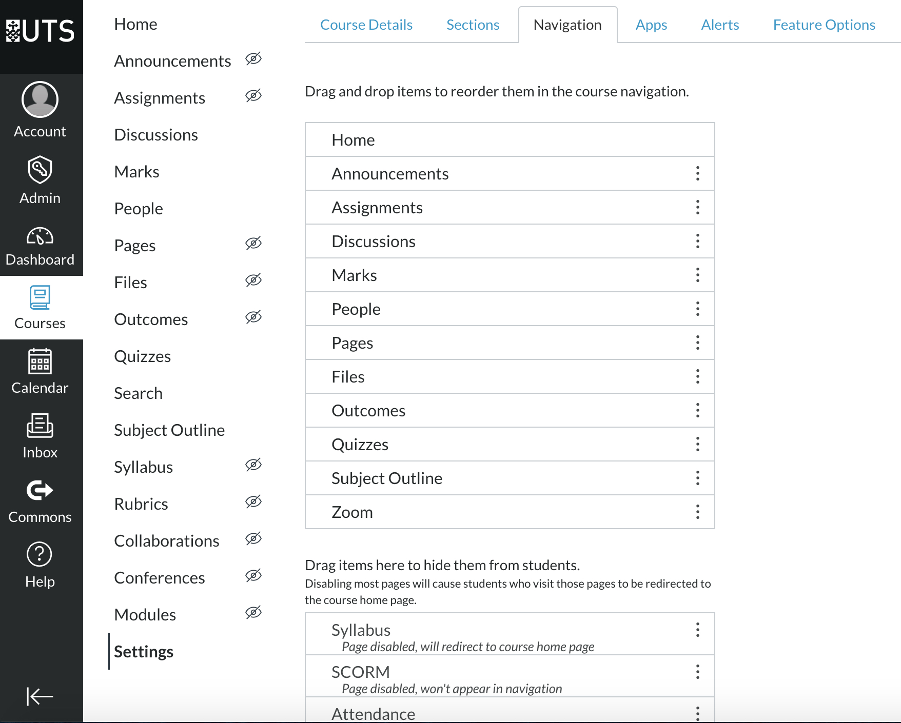 Use Zoom in Canvas LX at UTS
