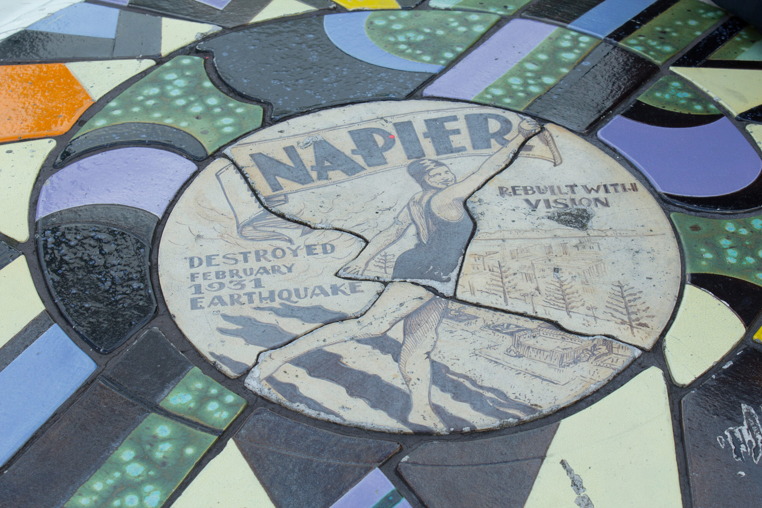 Art Deco Napier decoration